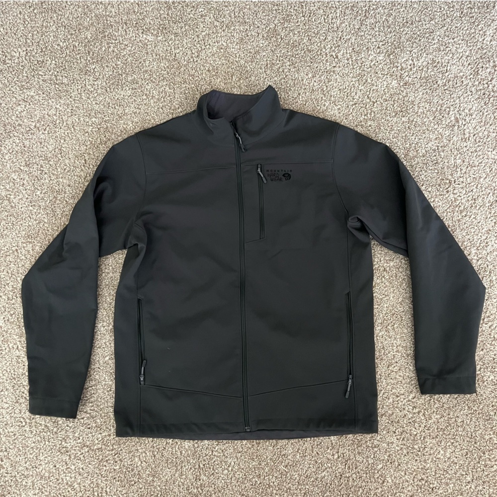 Mountain Hardwear Black Performance Jacket